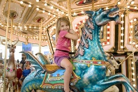 Hayden on the Carousel