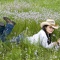 Country Girl in Wildflowers
