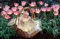 Leah, Grandma's Pink Tulips