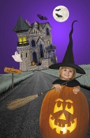 Hayden, Halloween and the Haunted House
