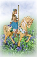 Leah, The Carousel Horse