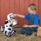 Levi Jr. and Rylee, The Dairy Farmer and the Baby Cow 