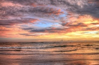 Sunset at Siesta Key Beach
