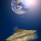 Earth and UFO
